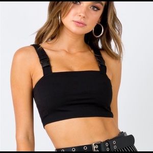 Black Motel crop top